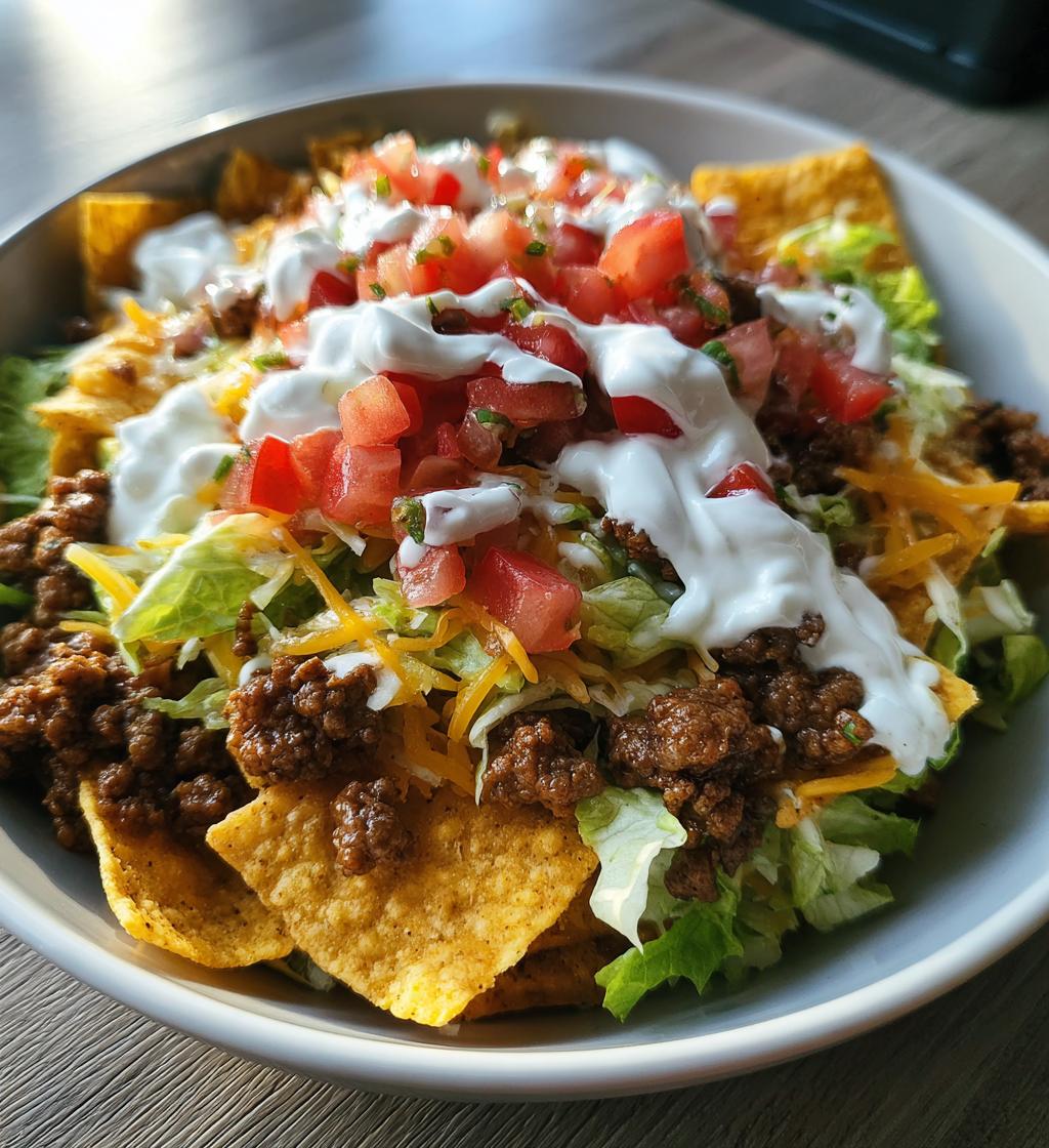 doritos taco salad - detail 1