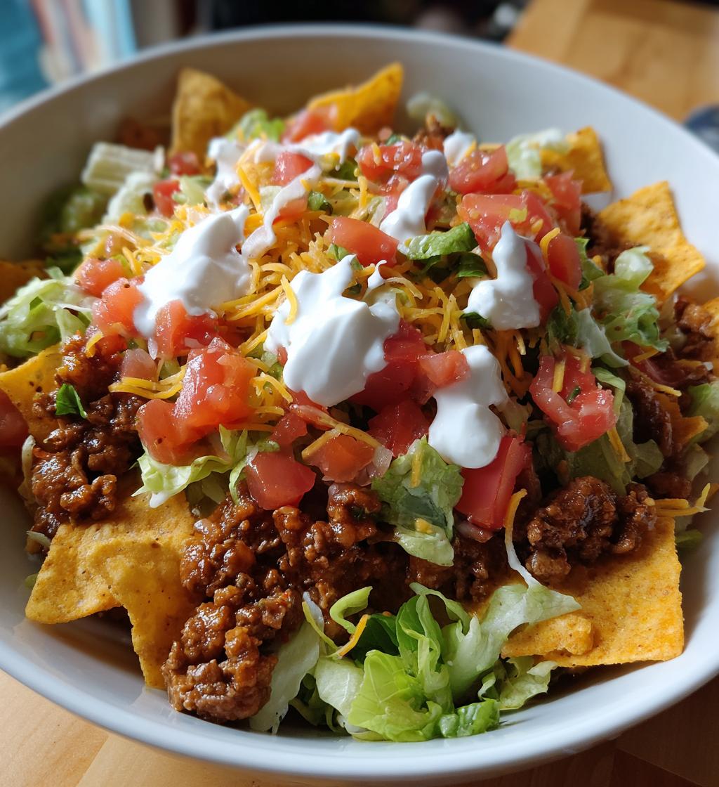 doritos taco salad