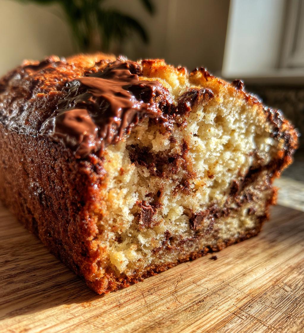 double chocolate banana bread