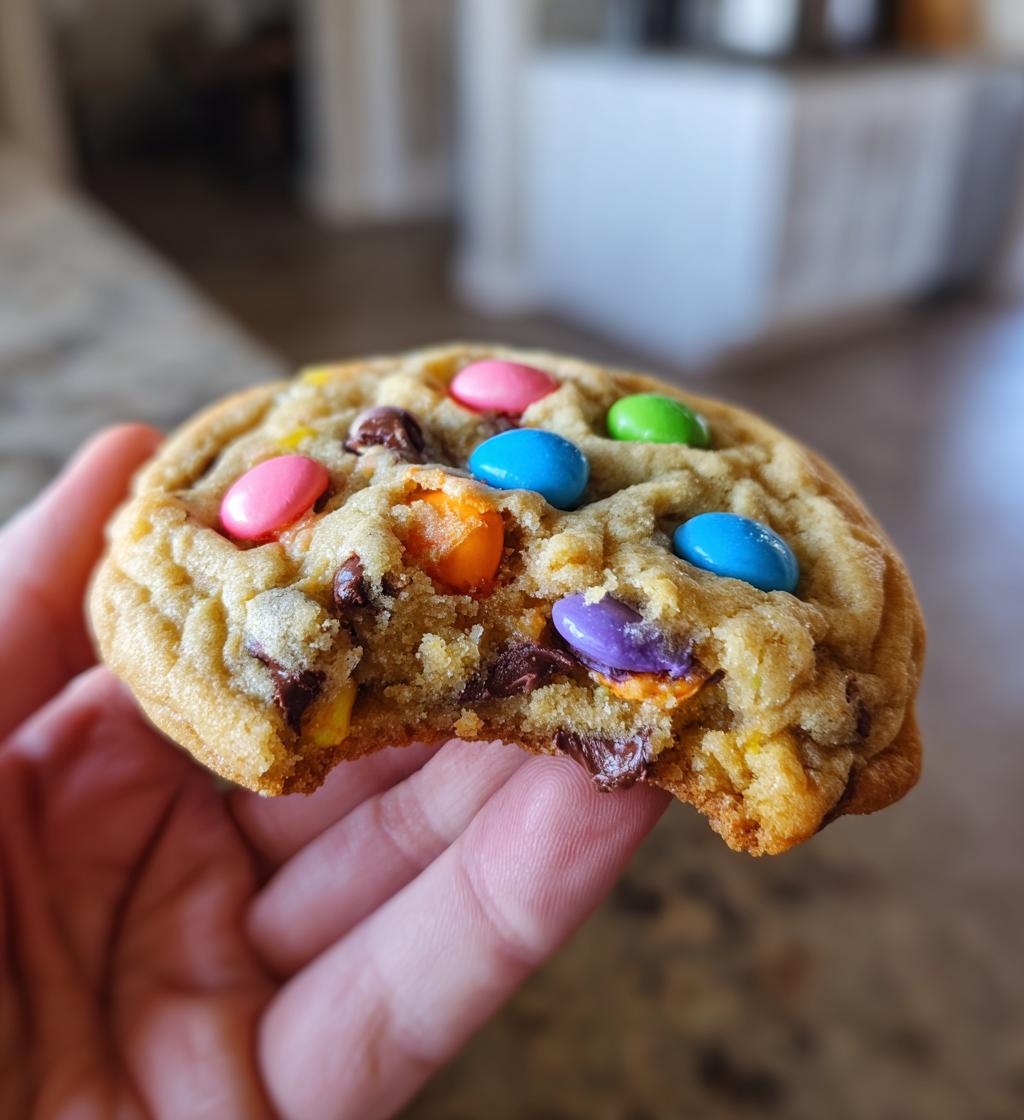 easter chocolate chip cookies - detail 1