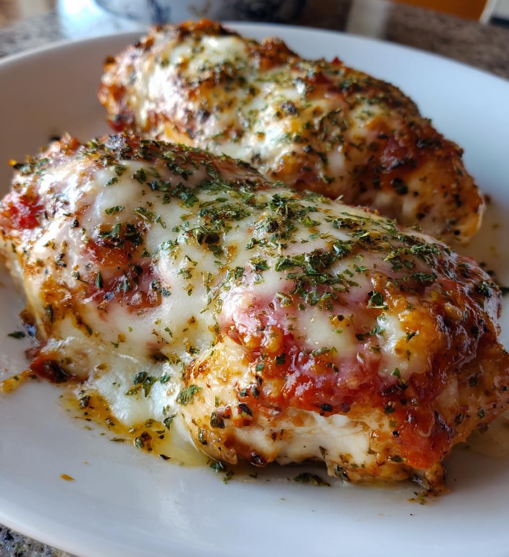easy 3 ingredient italian chicken - detail 1