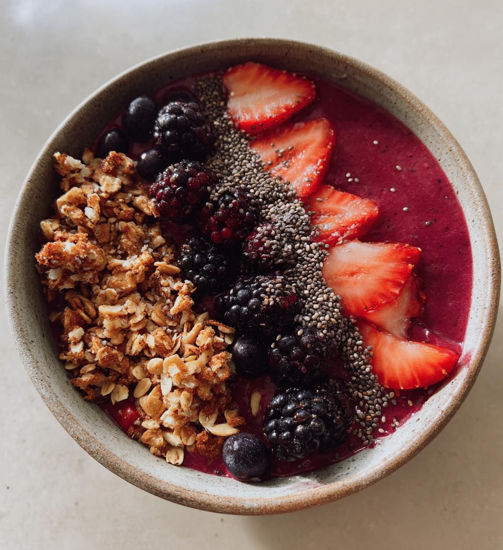 easy acai bowl recipe - detail 1
