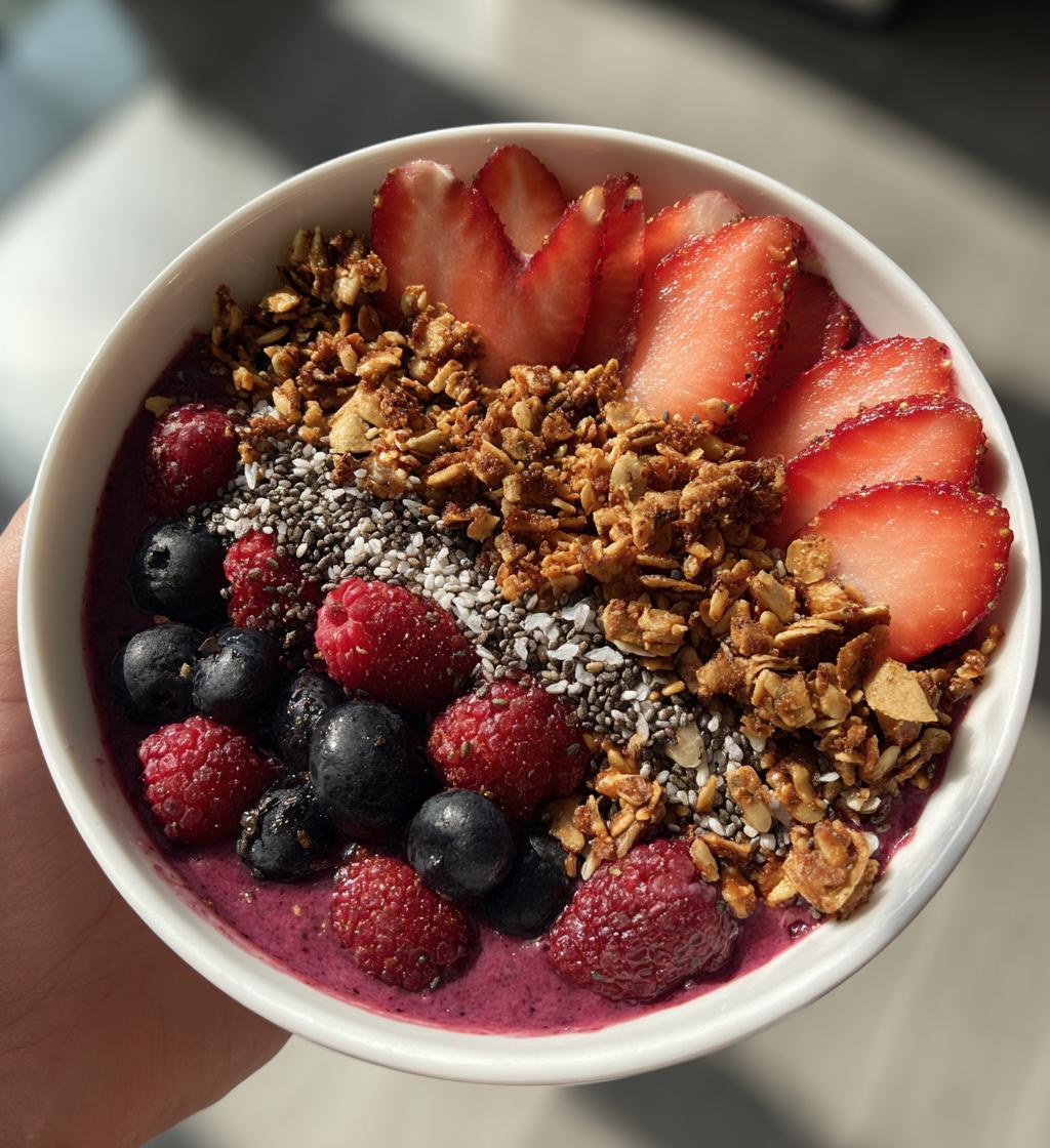easy acai bowl recipe