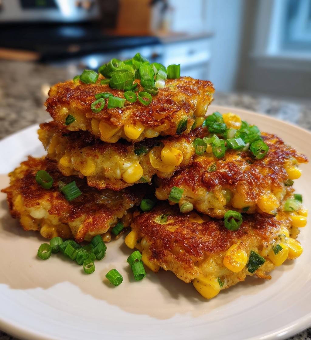 easy and delicious corn fritters - detail 1