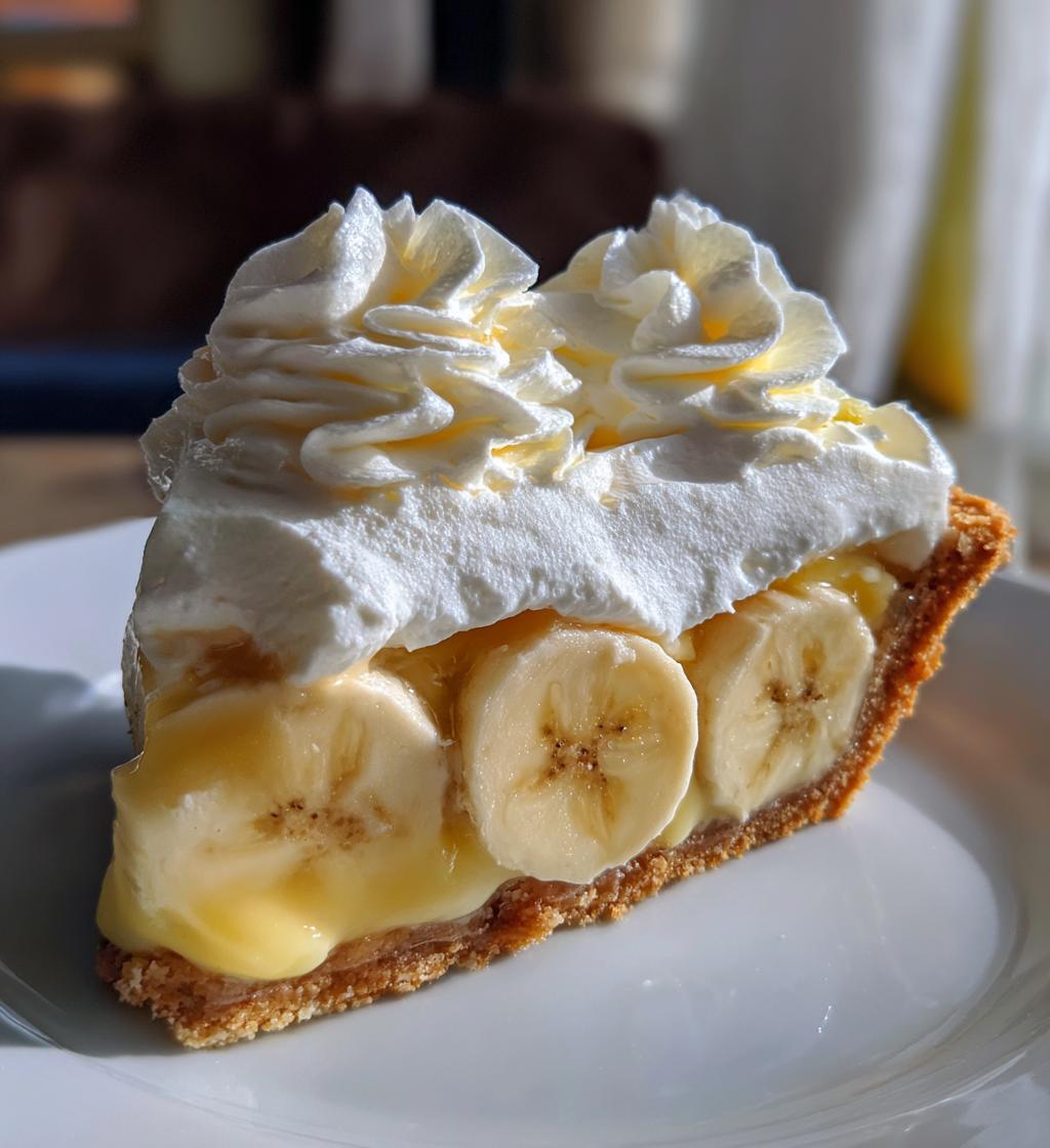 easy banana cream pie