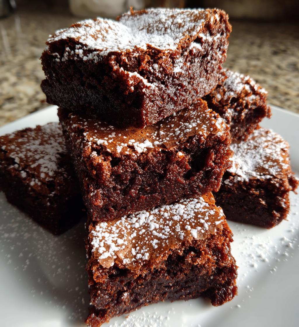 easy brownies - detail 1