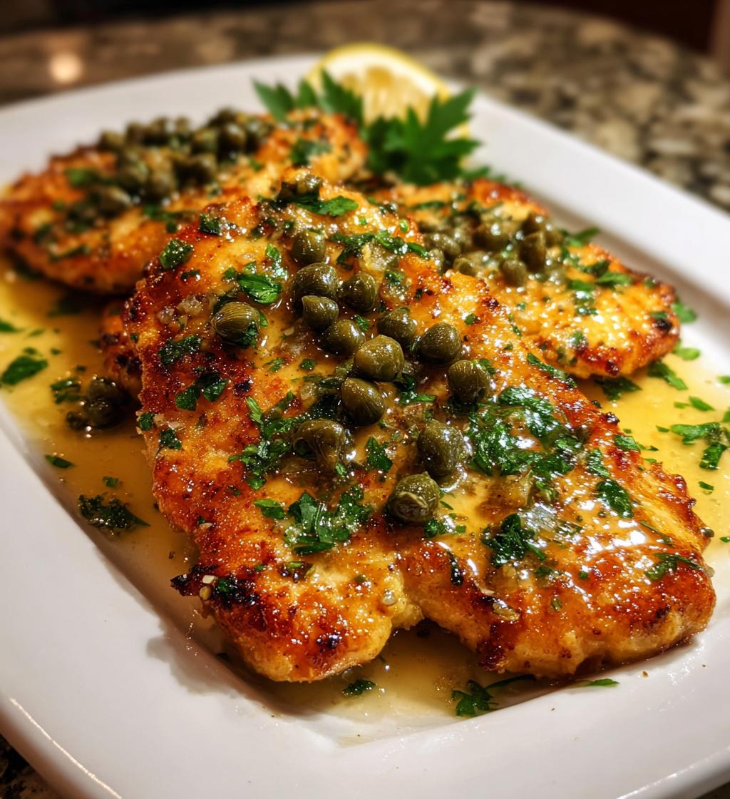 easy chicken piccata