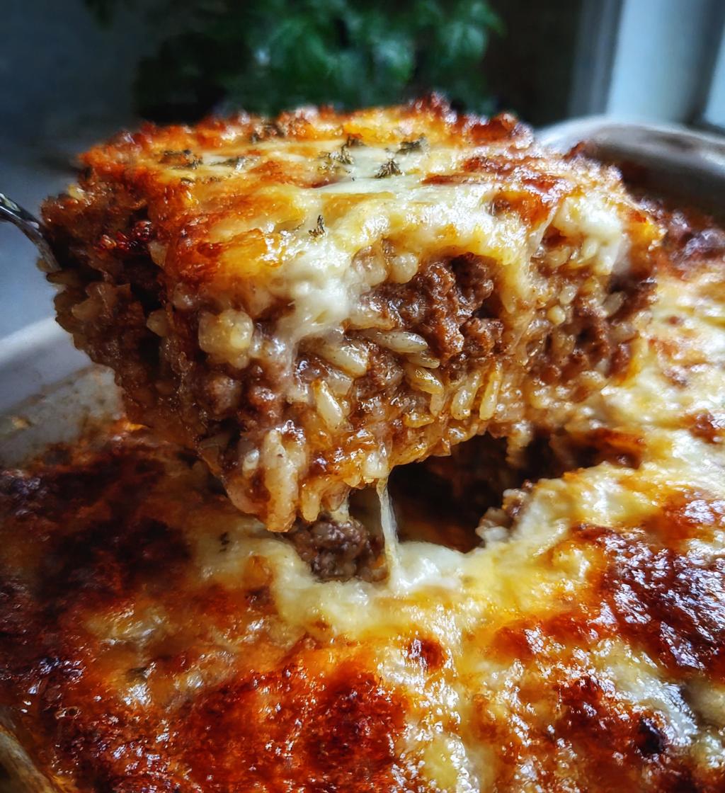easy french onion beef and rice casserole recipe