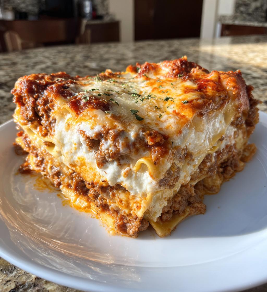 easy homemade lasagna