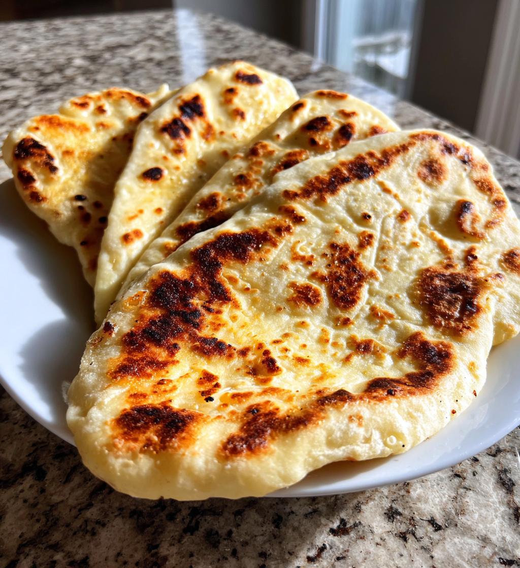 easy homemade naan bread - detail 1