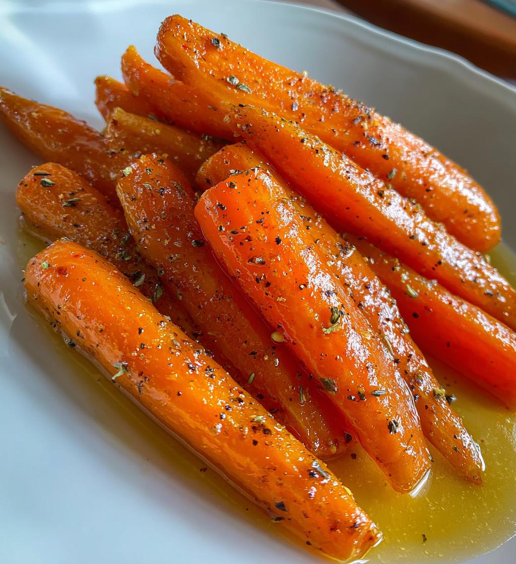 easy honey glazed carrots recipe - detail 1