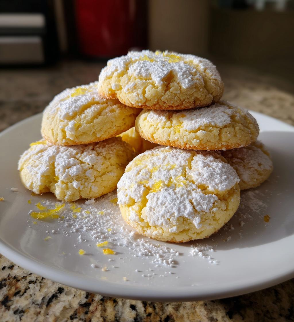 easy lemon cookies