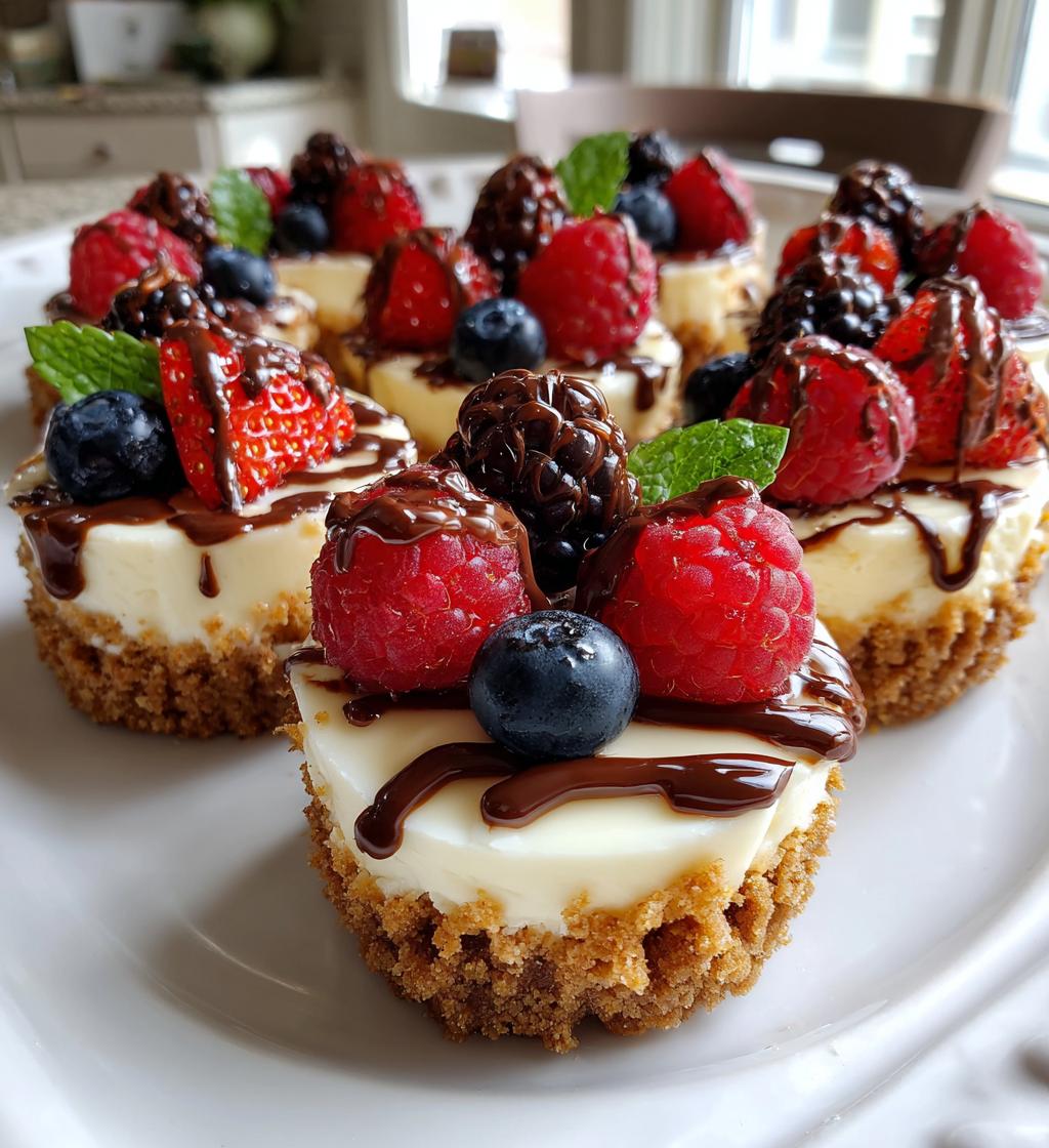 easy mini cheesecake bites - detail 1