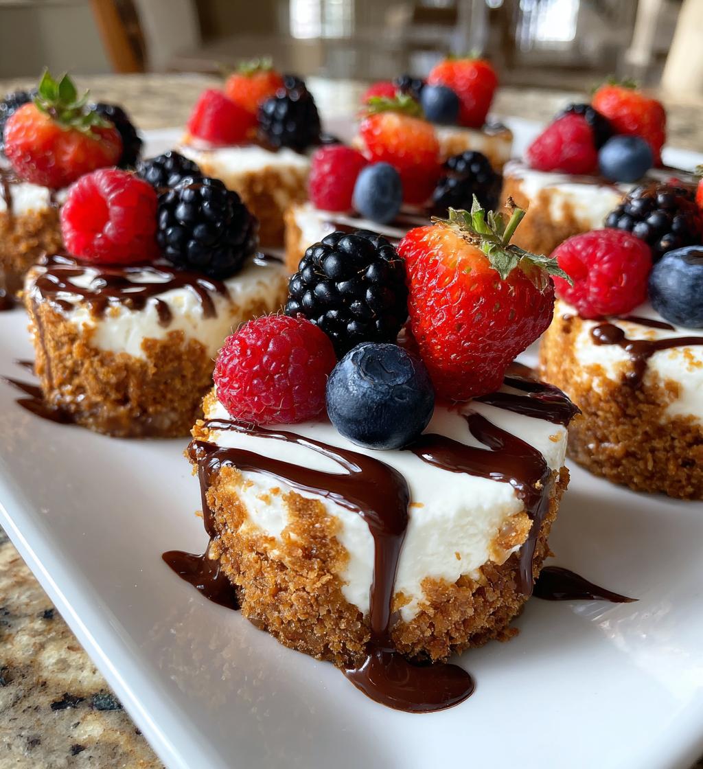easy mini cheesecake bites