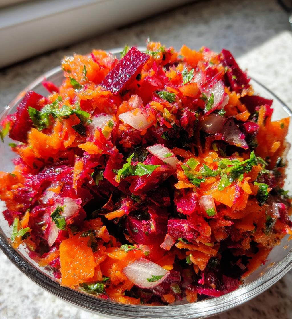 easy russian beet salad recipe - detail 1