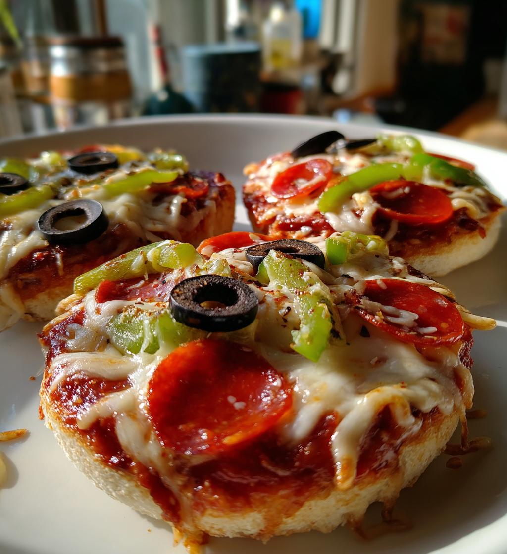 english muffin pizzas