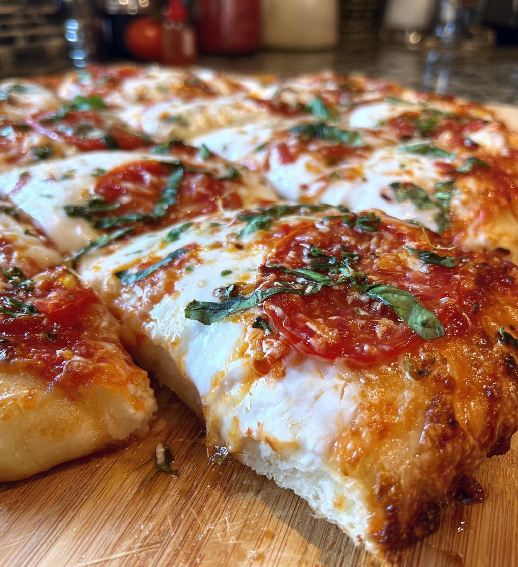 flatbread pizza margherita