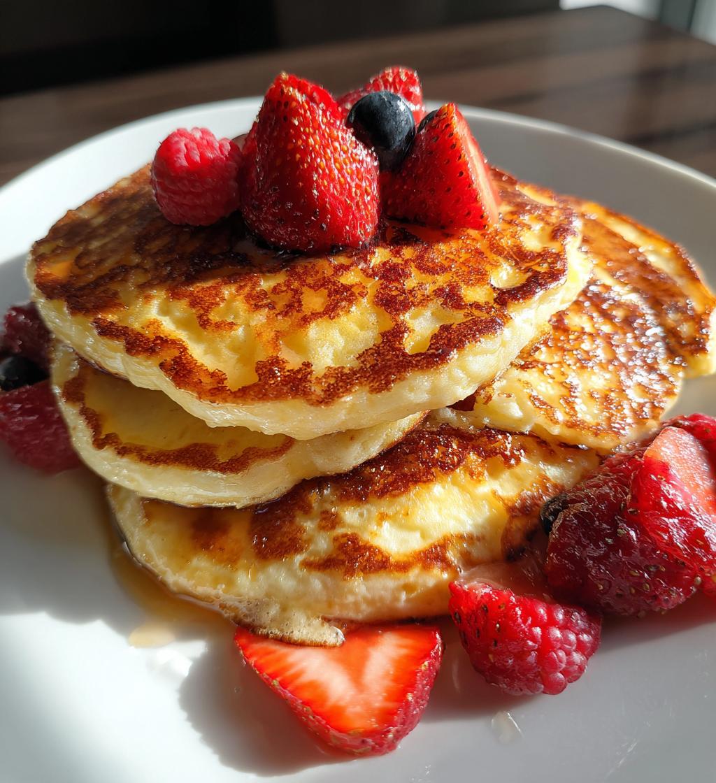 flourless cottage cheese pancakes