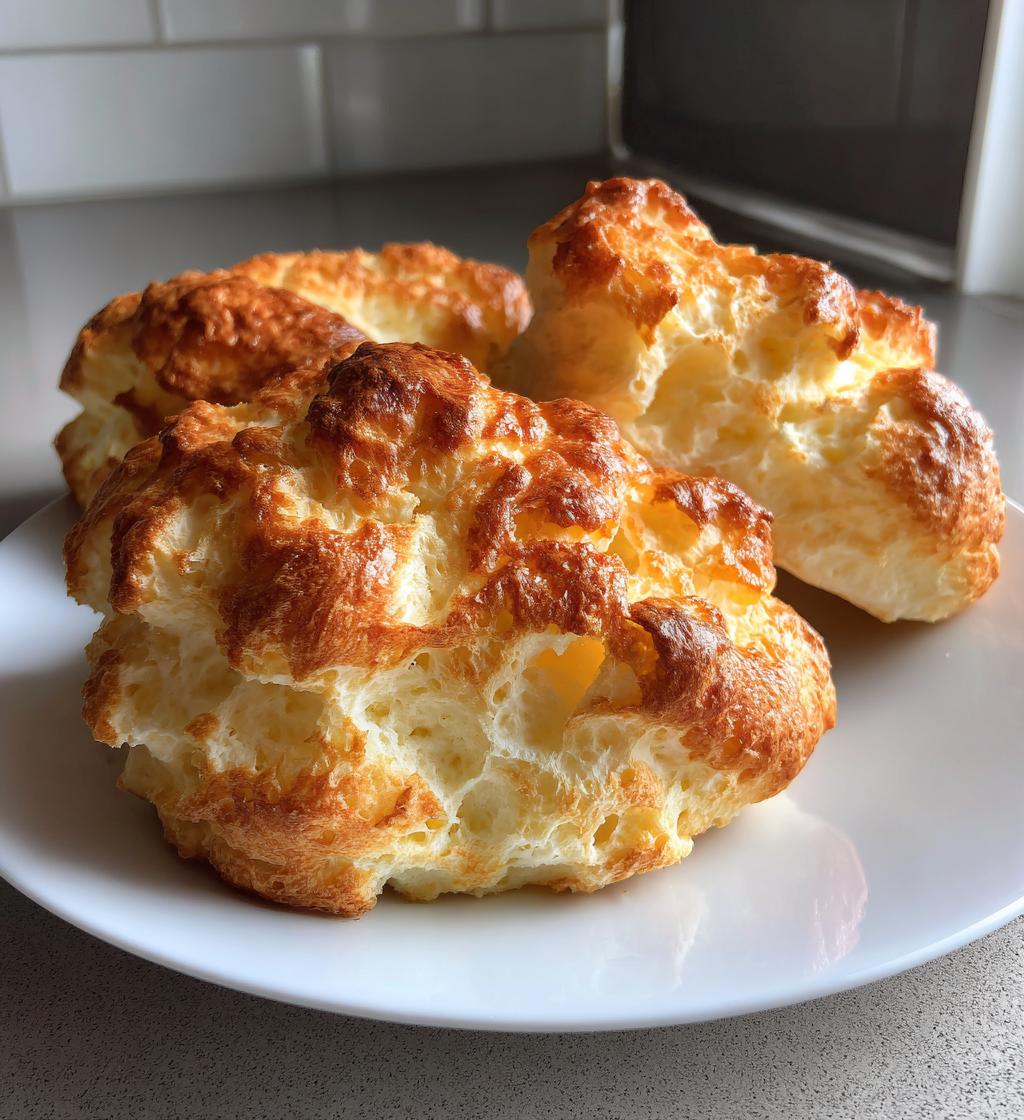 fluffy cottage cheese cloud bread recipe - detail 1