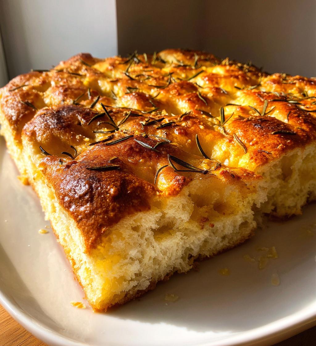 focaccia bread recipe - detail 1
