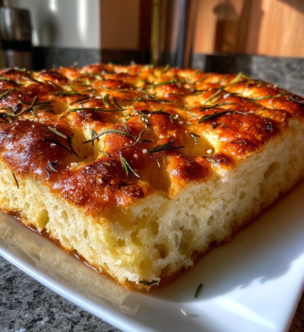 focaccia bread recipe