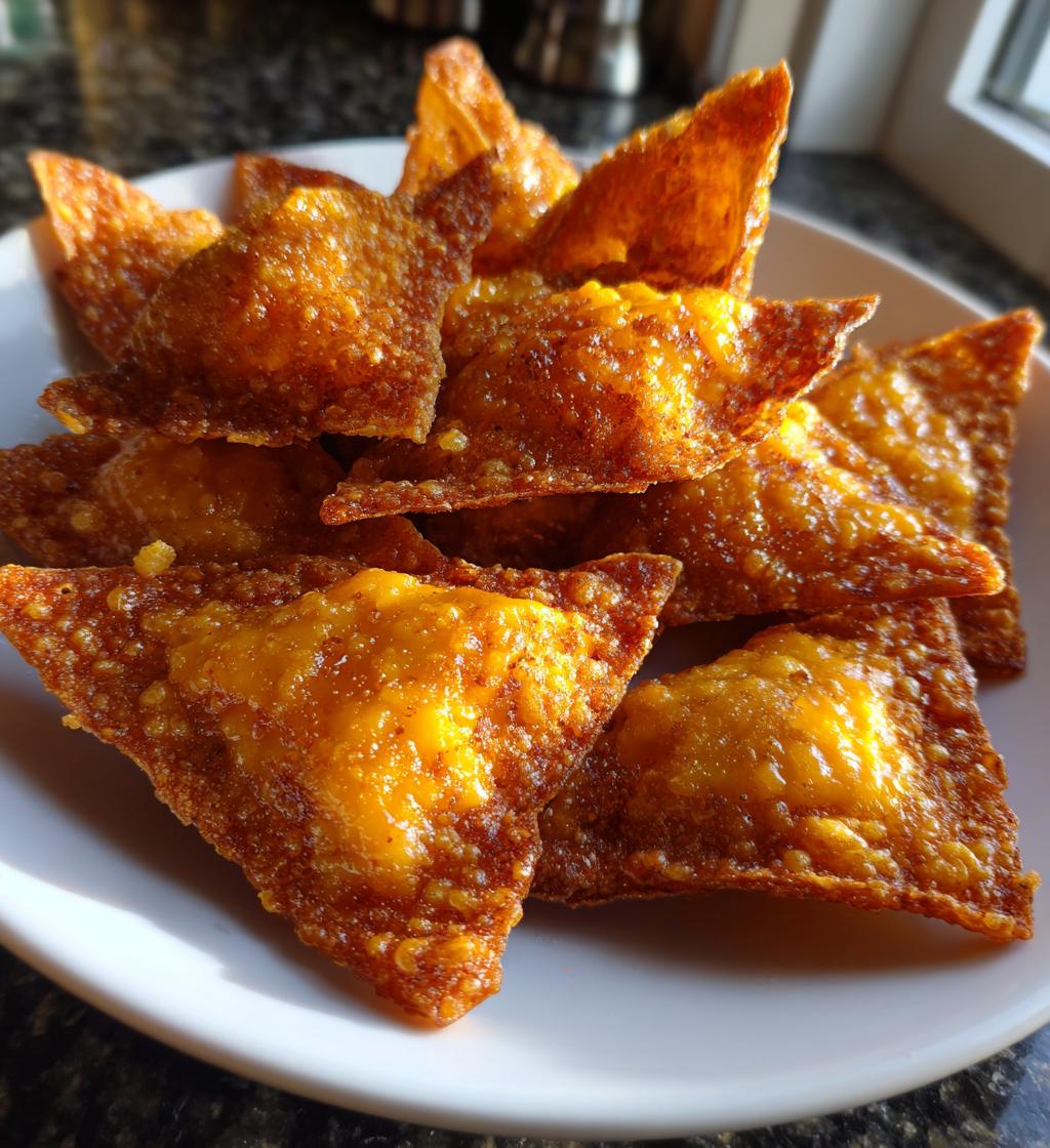 fried cheese stuffed doritos - detail 1