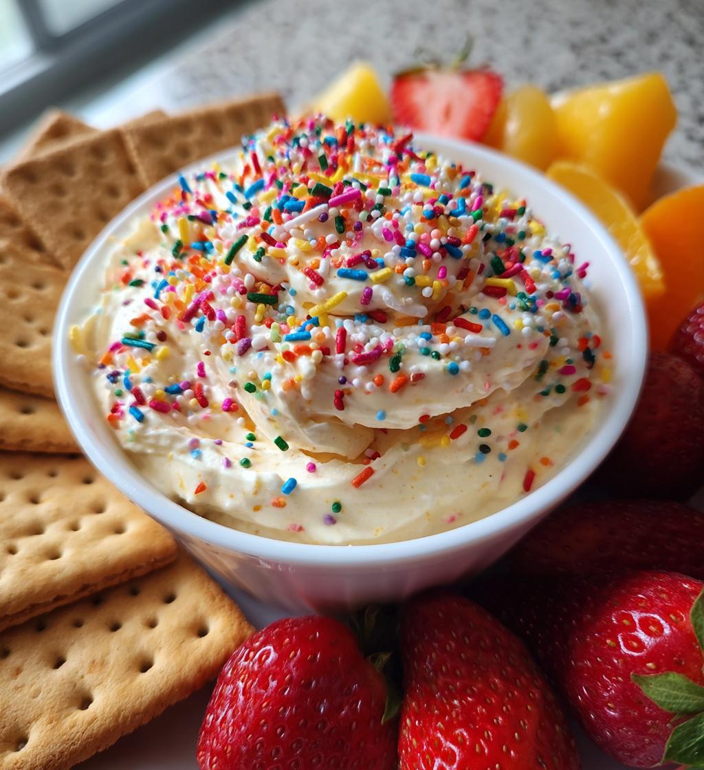 funfetti cake dip