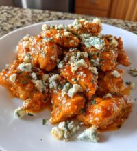 garlic buffalo chicken bites recipe