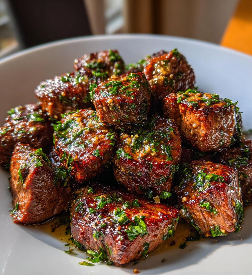 garlic butter steak bites a flavorful and juicy delight