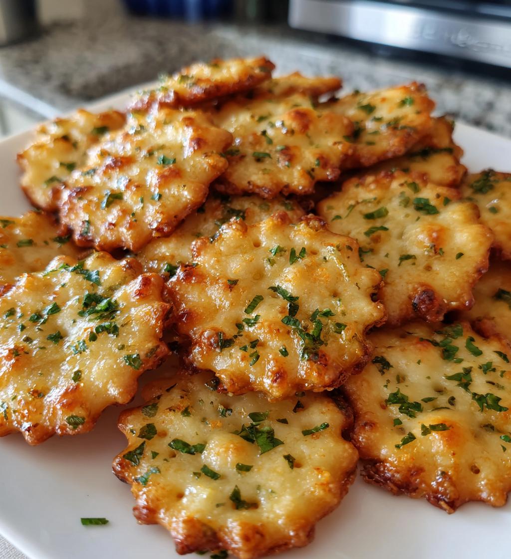 garlic ritz snacks - detail 1