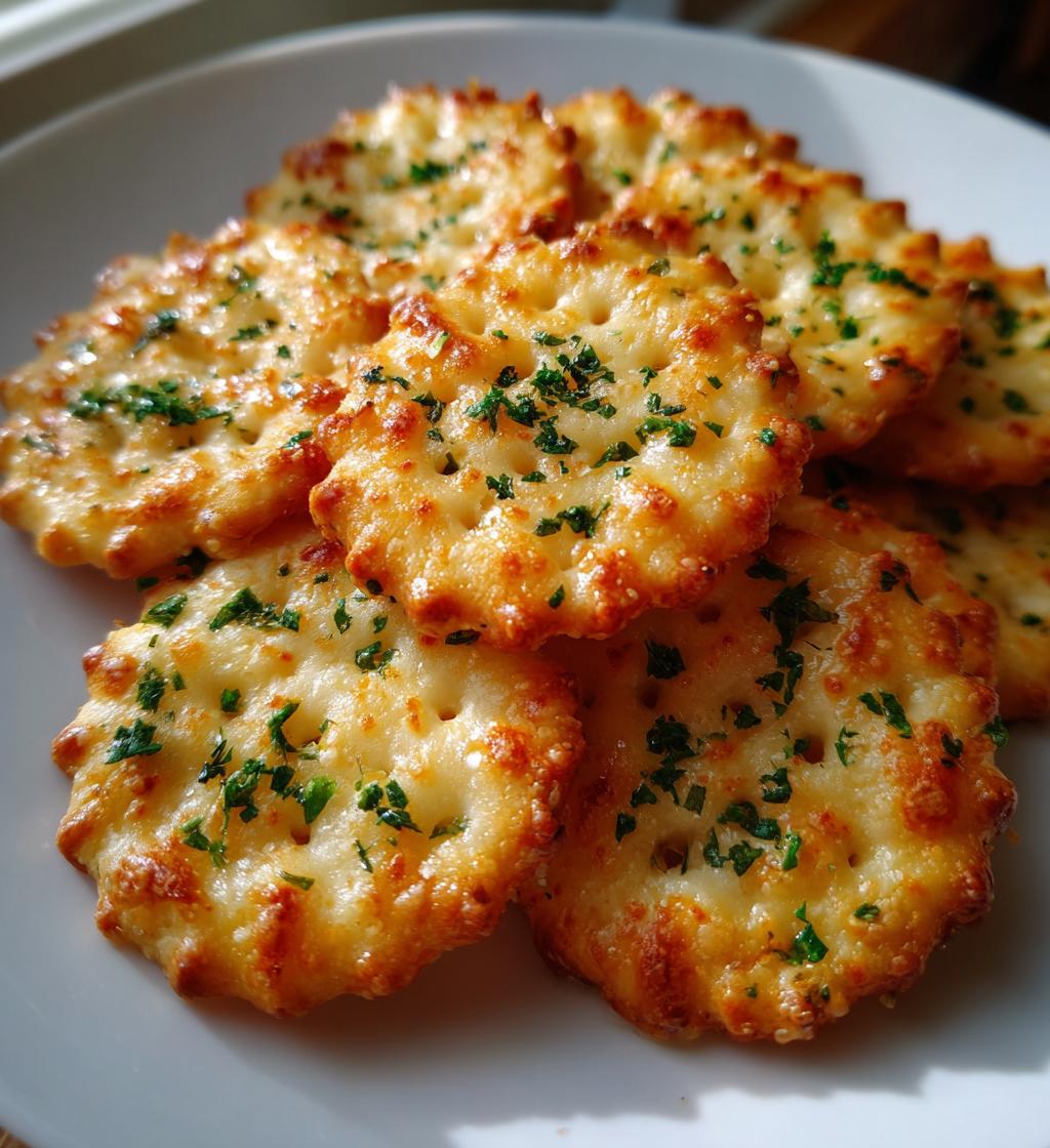 garlic ritz snacks
