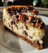 german chocolate cheesecake