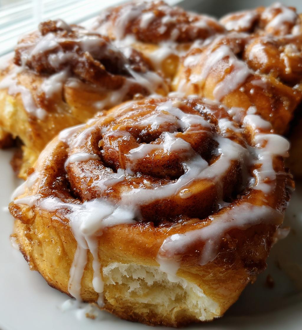 gingerbread cinnamon rolls - detail 1