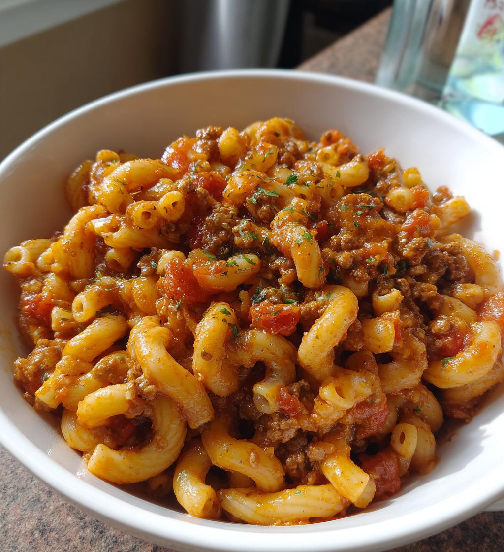 grandmas goulash - detail 1