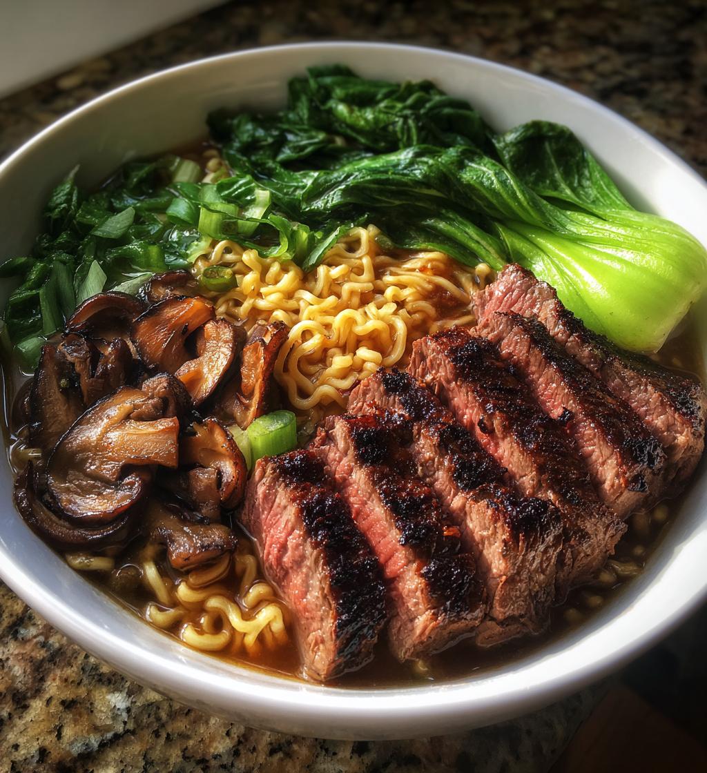 grilled beef korean ramen recipe - detail 1