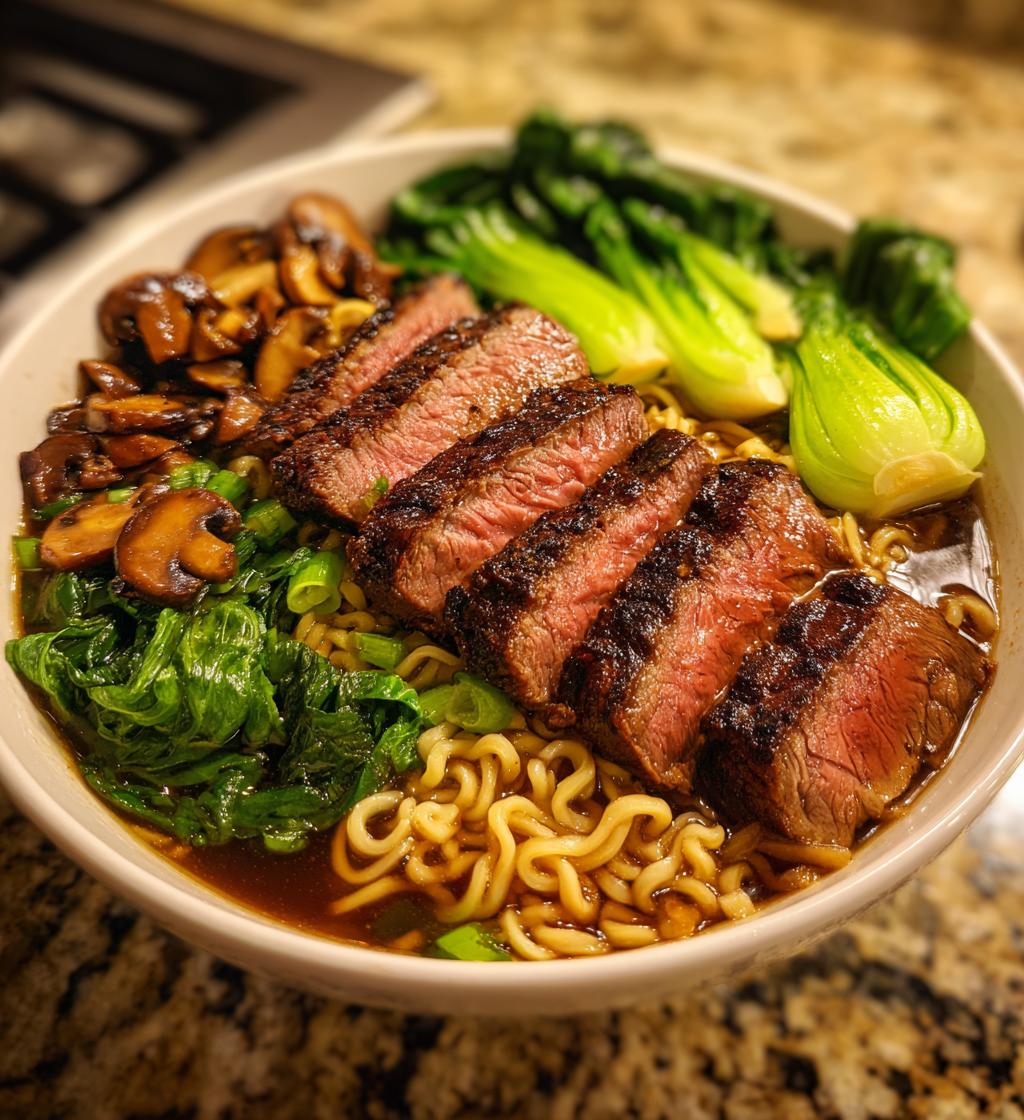 grilled beef korean ramen recipe