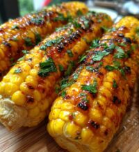 grilled corn on the cob with chili lime butter