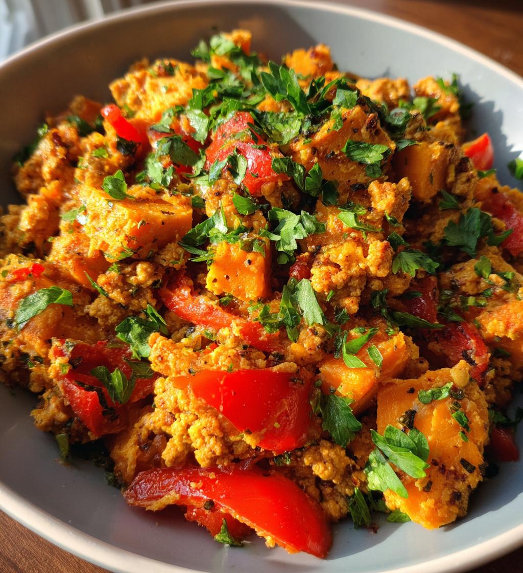 ground turkey sweet potato skillet