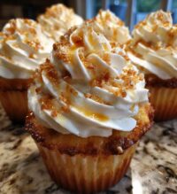 harry potter butterbeer cupcakes