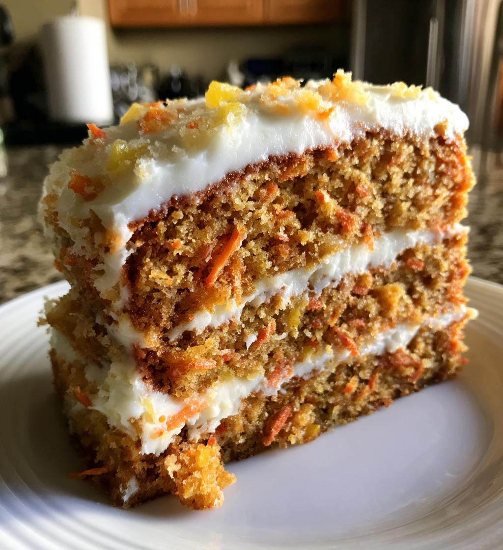 hawaiian carrot pineapple cake - detail 1