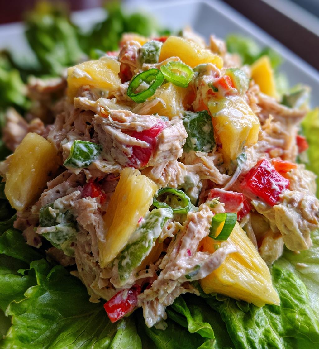 hawaiian chicken salad