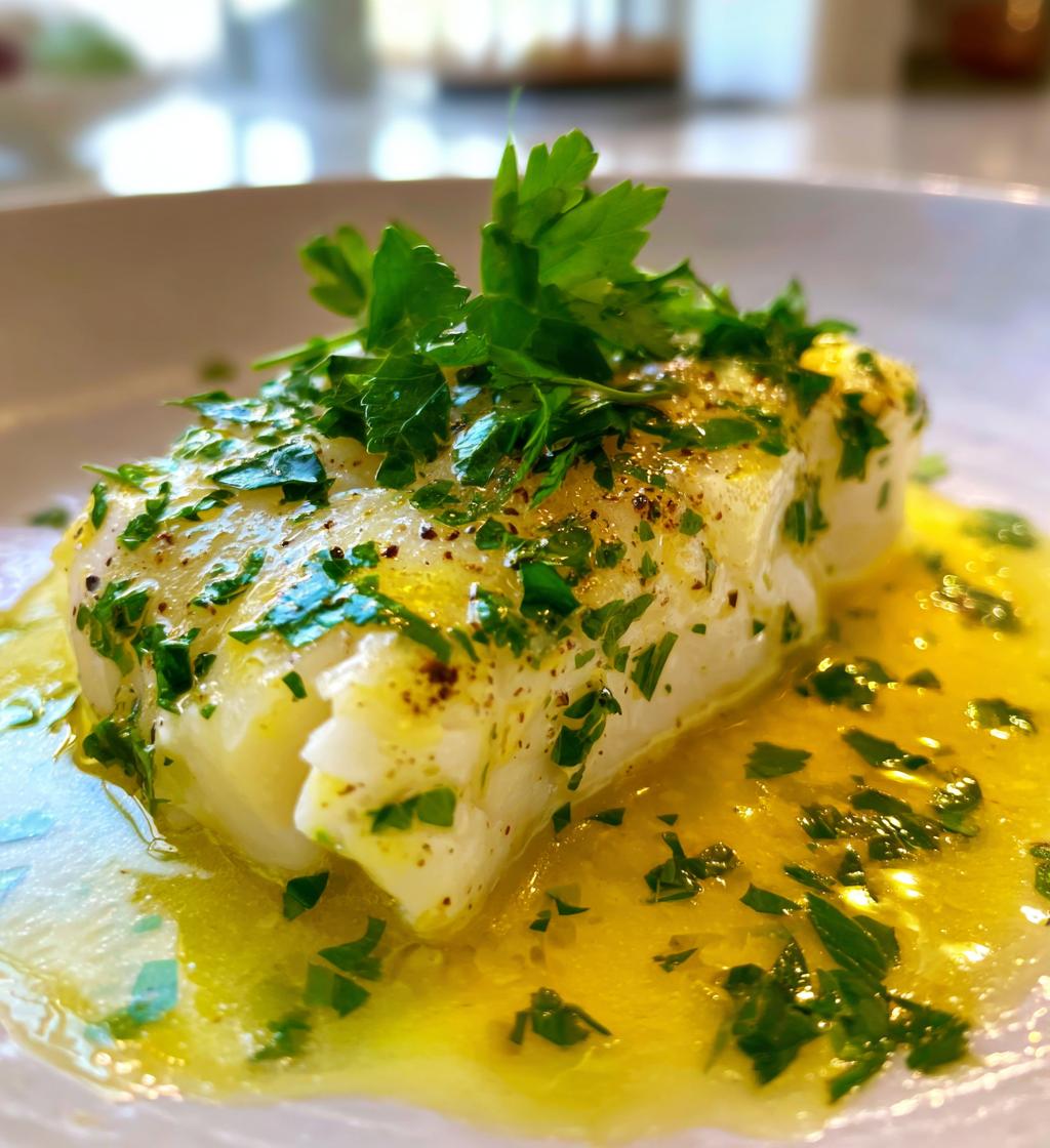 healthy lemon butter baked cod recipe - detail 1