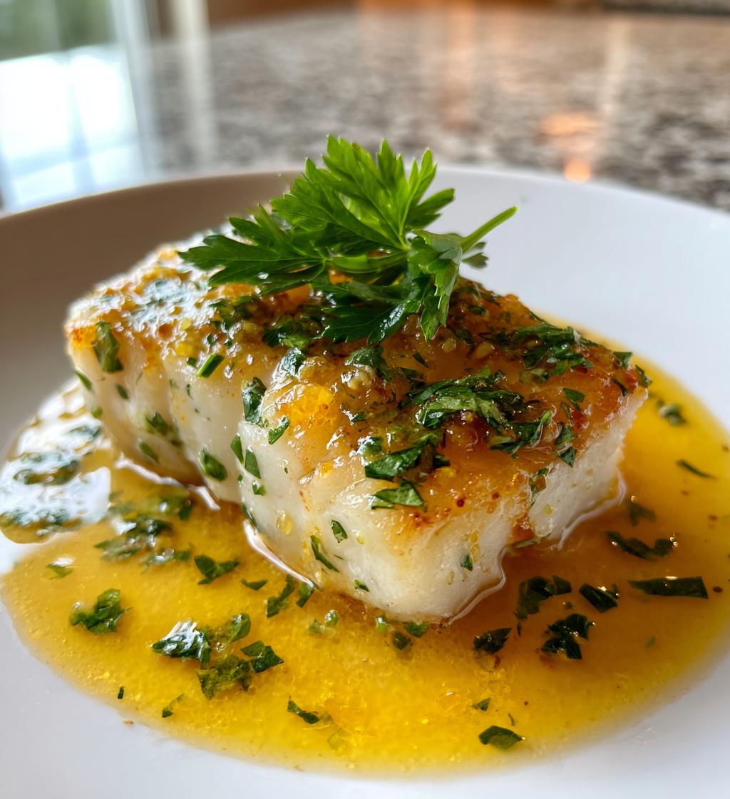 healthy lemon butter baked cod recipe