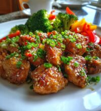 healthy sesame chicken