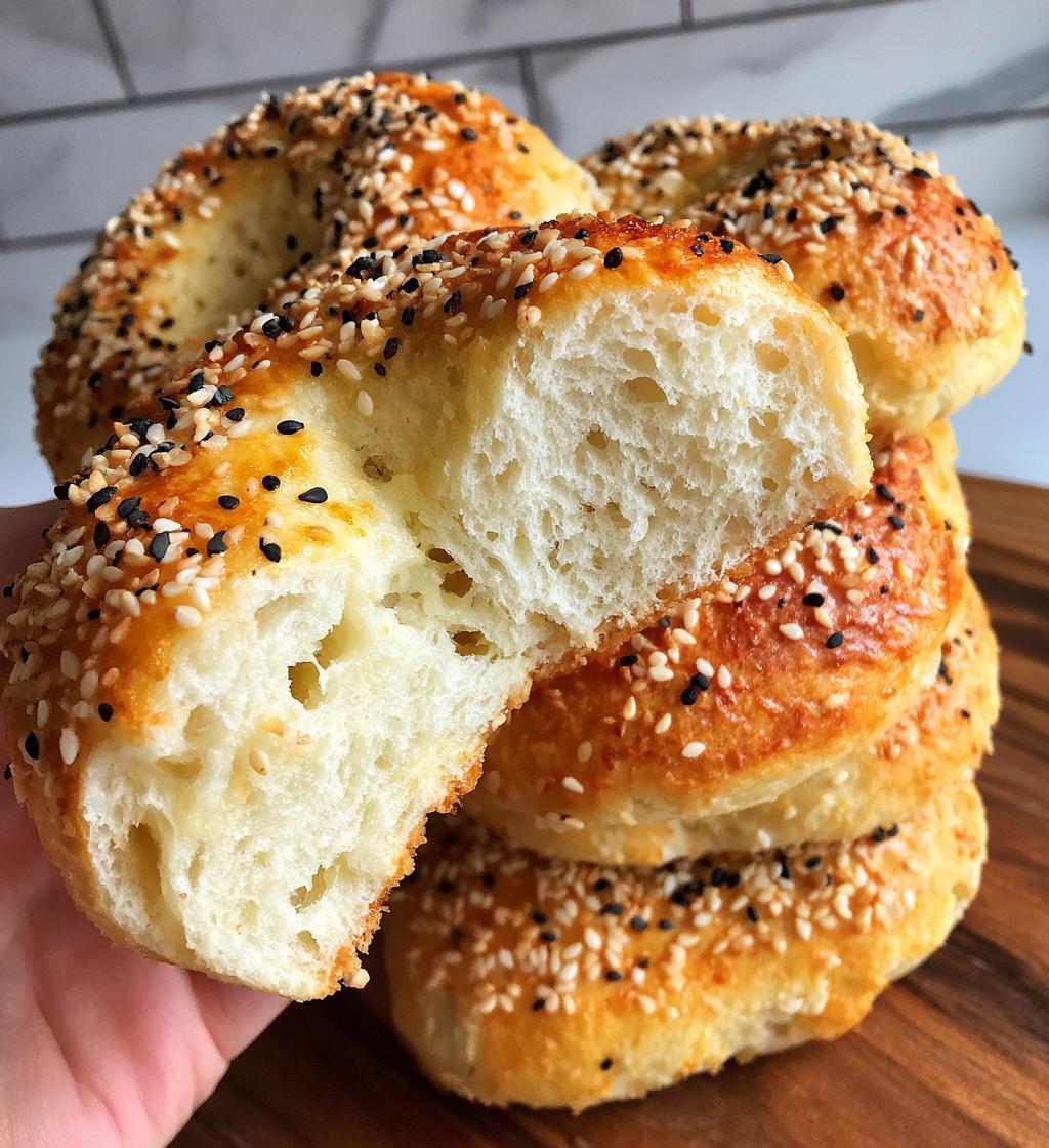 high protein greek yogurt bagels