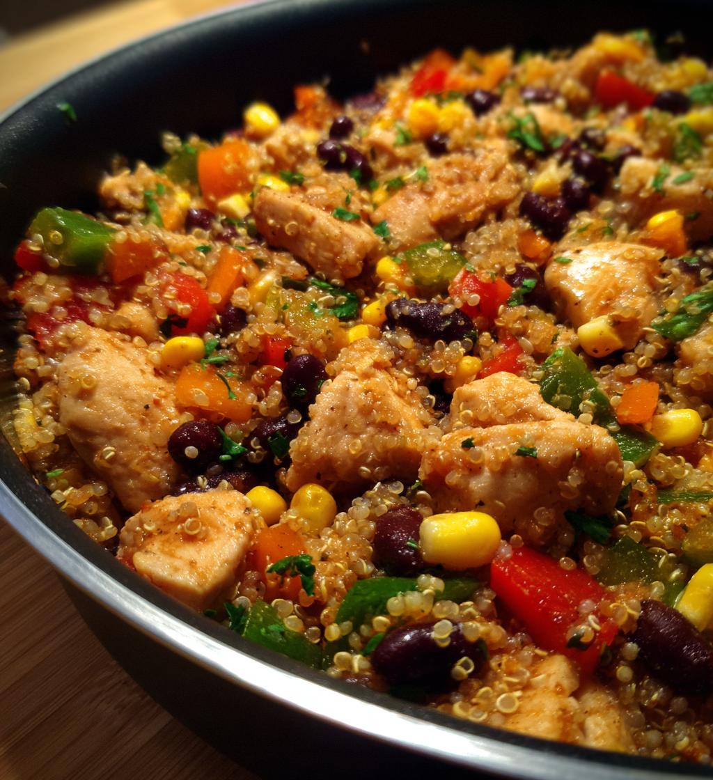 high protein one pot dinner - detail 1