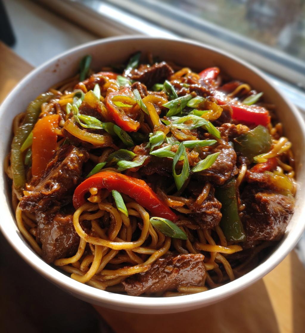 hoisin beef noodles a bold flavor packed delight