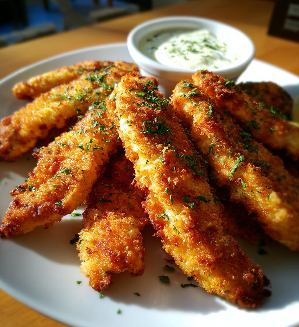 homemade baked chicken tenders - detail 1