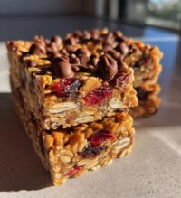 homemade no bake granola bars
