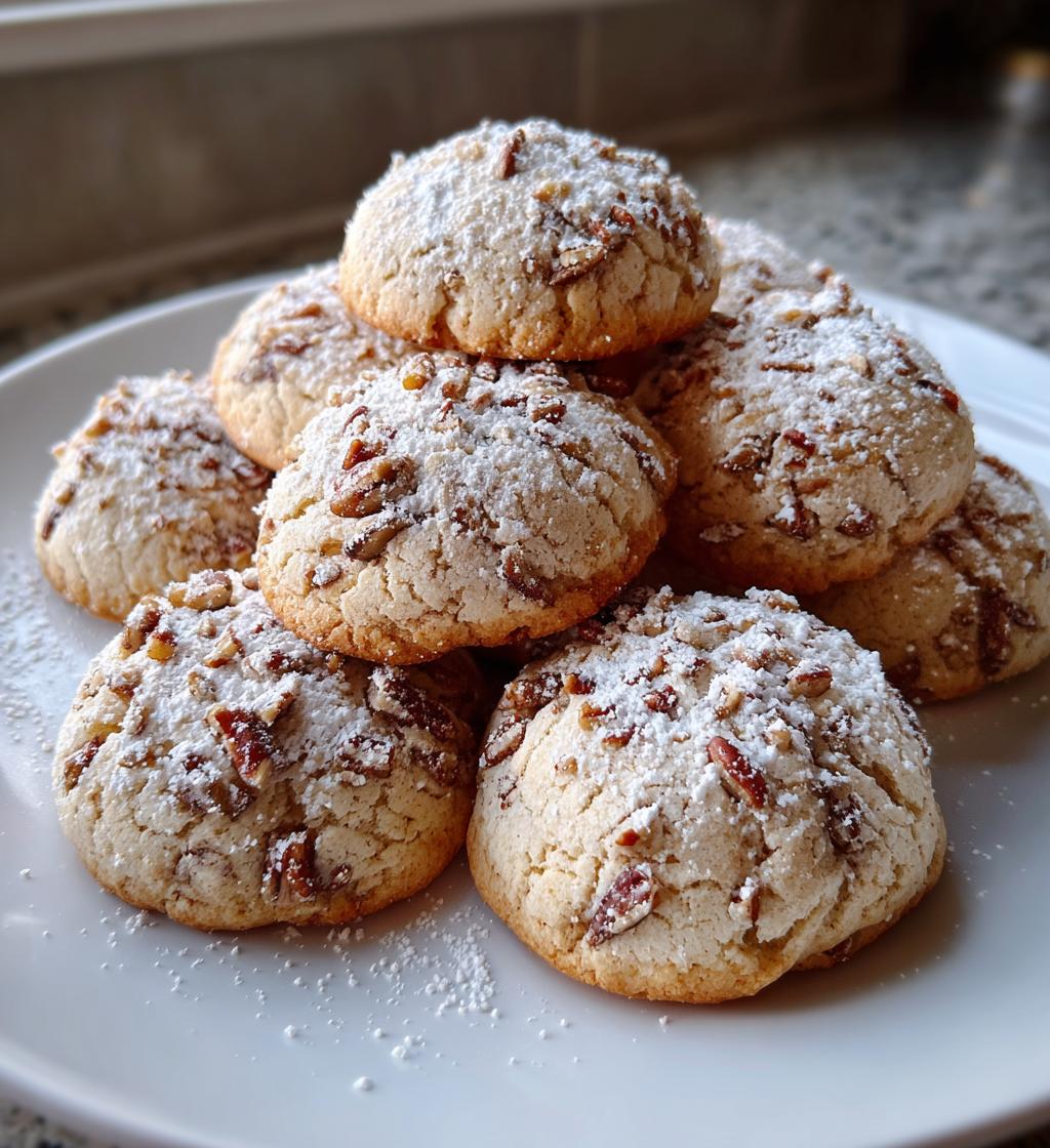 homemade pecan sandies